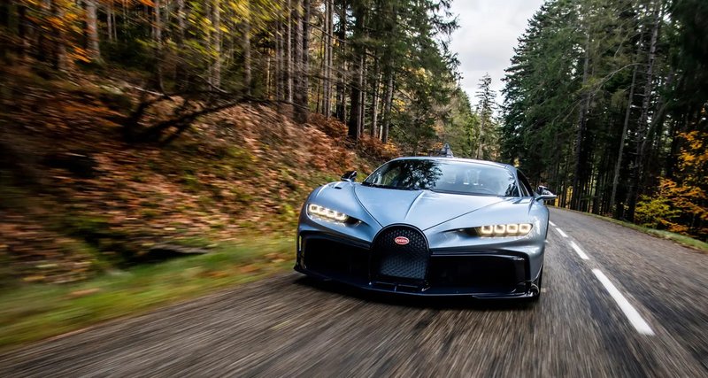 Bugatti Chiron Profilée dirancang dengan kulit berkualitas tinggi dan dijahit dengan pola anyaman rumit yang dibuat dengan tangan